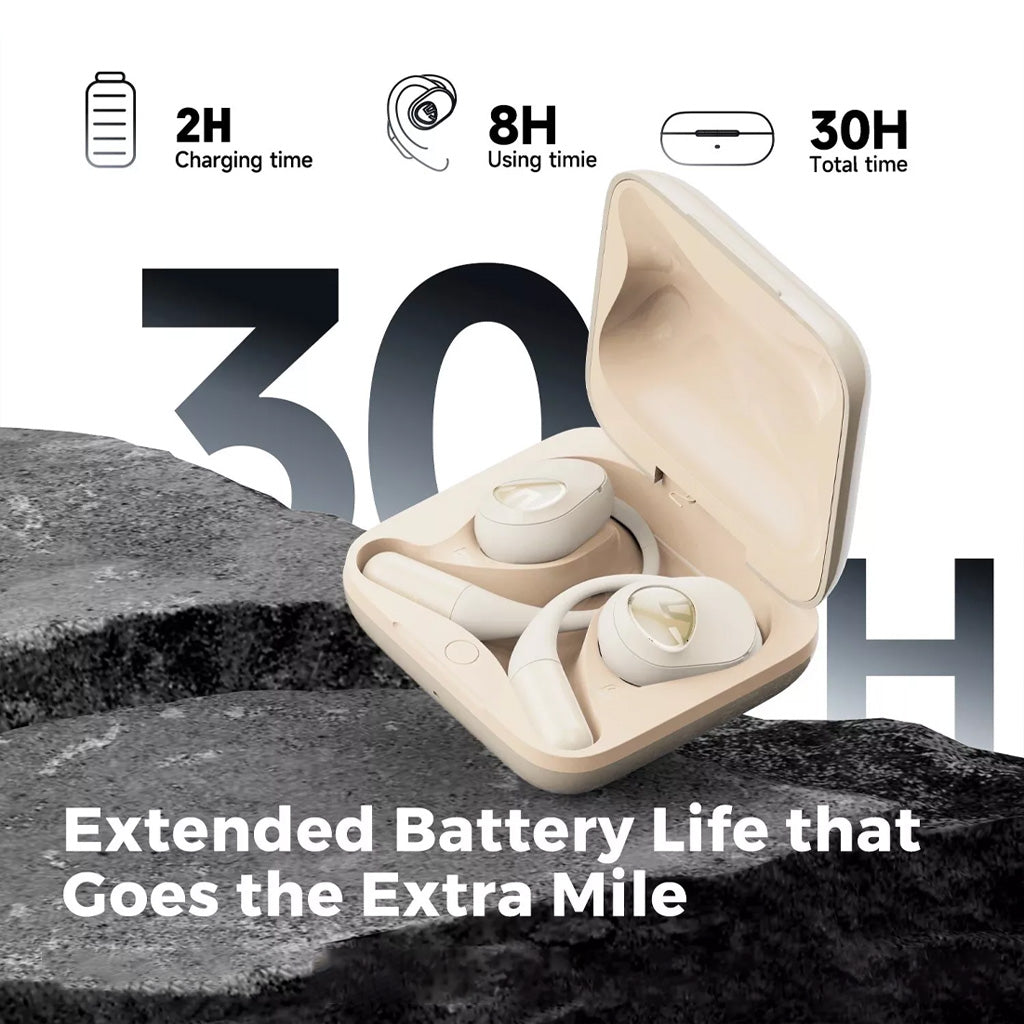 SoundPEATS - Gofree 2+ Wireless Open Ear Earbuds True Wireless