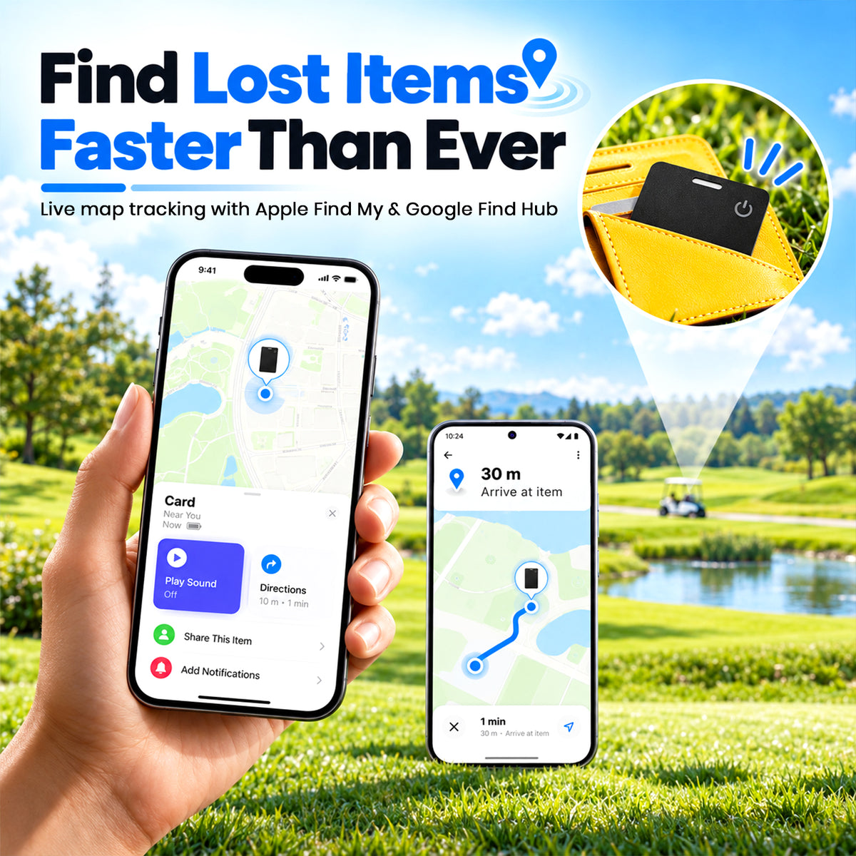 StarTag Card Finder Air Tag for iOS and Android Bluetooth Tracker