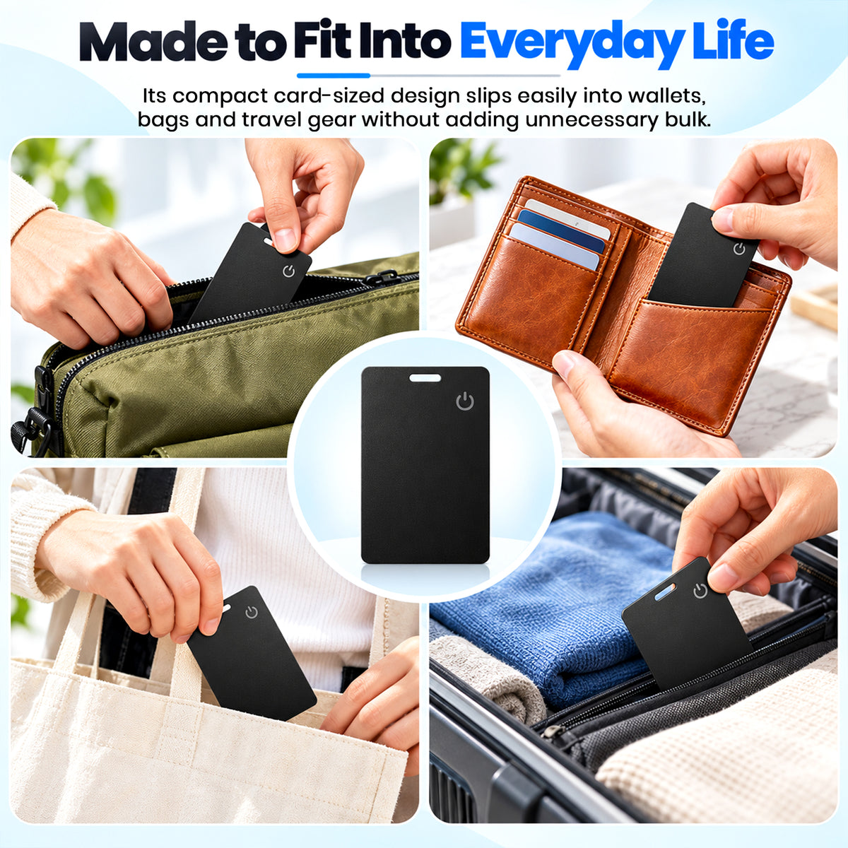 StarTag Card Finder Air Tag for iOS and Android Bluetooth Tracker