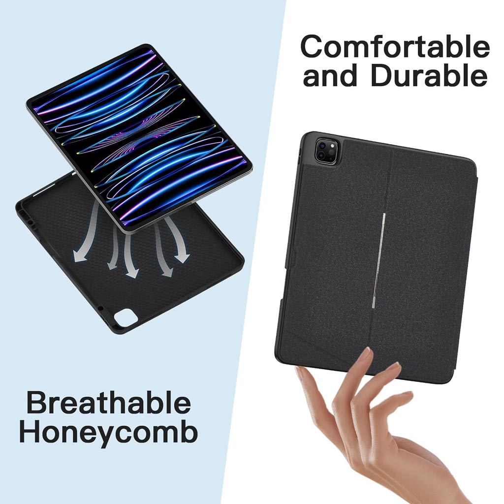 T5310D Keyboard Case for iPad Pro 13-inch M4 2024 comfortable design