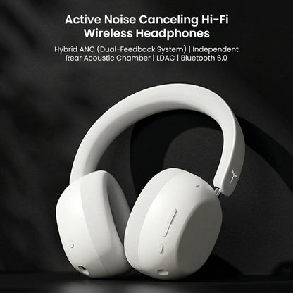 Active Noise Cancelling Hi-Fi Wireless Headphones