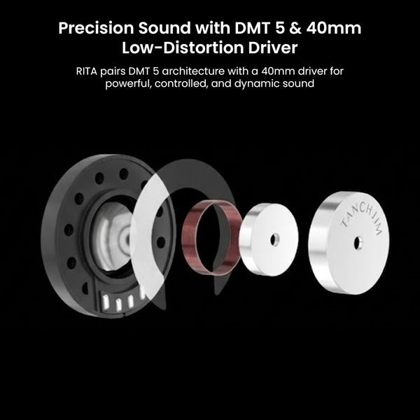 TANCHJIM - RITA Premium ANC Over-Ear Headphones - 4