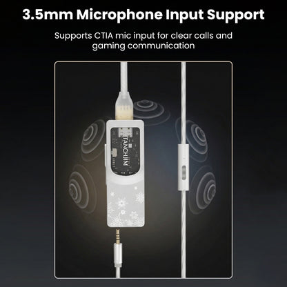 Microphone input support for gaming communication