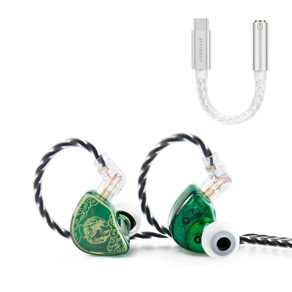 TANGZU WAN'ER S.G IEM + AUDIOCULAR D07 Slim DAC & Amp - 1