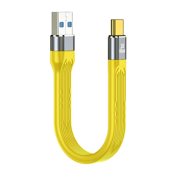 TECPHILE - PD100W 10Gbps USB A to Type C Male FPC Cable - 1