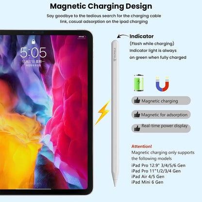 iPad Pencil with wireless charging