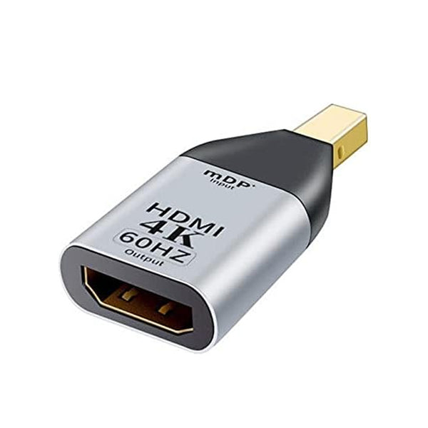 TECPHILE - 4K@60hz Mini Display Port to HDMI Adapter - 10