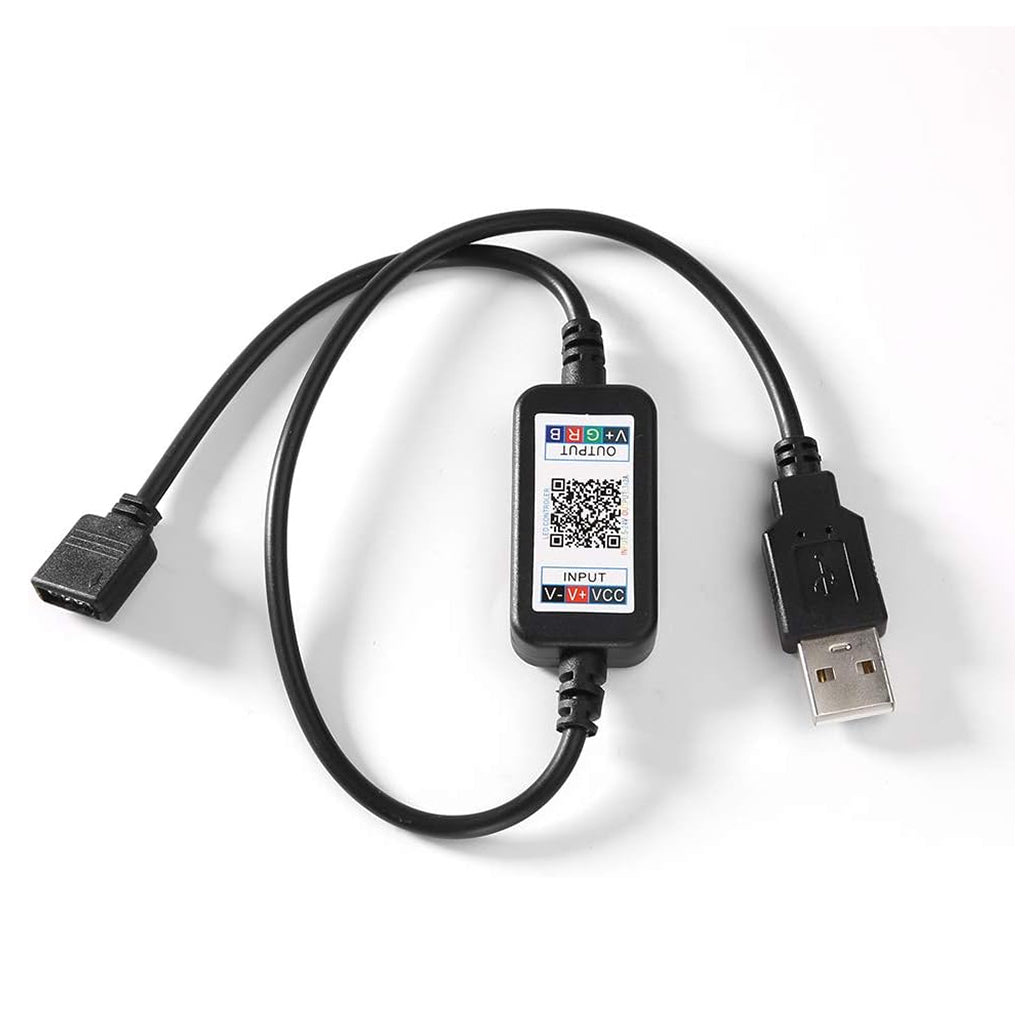 TECPHILE-5W-USB-Bluetooth-RGBW-LED-Strip-Controller-_6