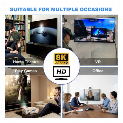TECPHILE - 8K HDMI 2.1 to Mini HDMI Adapter
