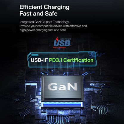  TECPHILE-A2204-multi-port-140W-GaN-Charger-_2