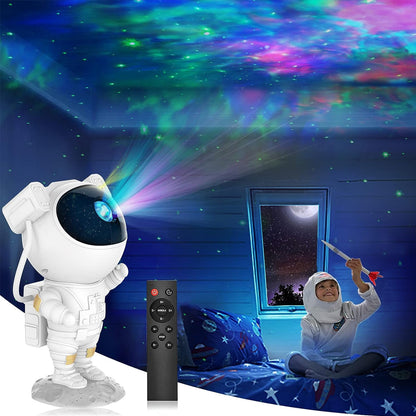 TECPHILE - Astronaut Galaxy Projector with Remote Control