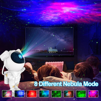 TECPHILE - Astronaut Galaxy Projector with Remote Control
