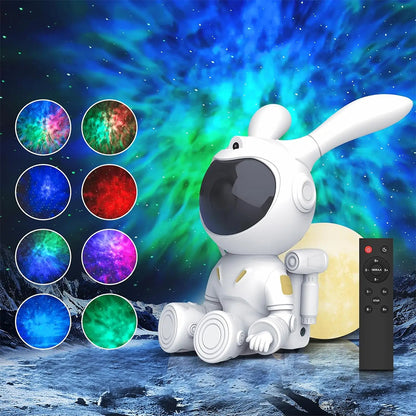 TECPHILE - Astronaut Galaxy Projector with Remote Control