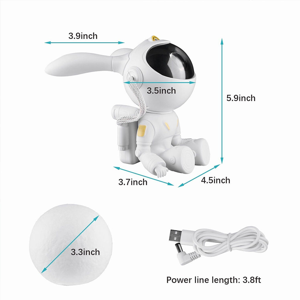 TECPHILE - Astronaut Galaxy Projector with Remote Control