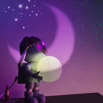 TECPHILE - Astronaut Galaxy Projector with Remote Control
