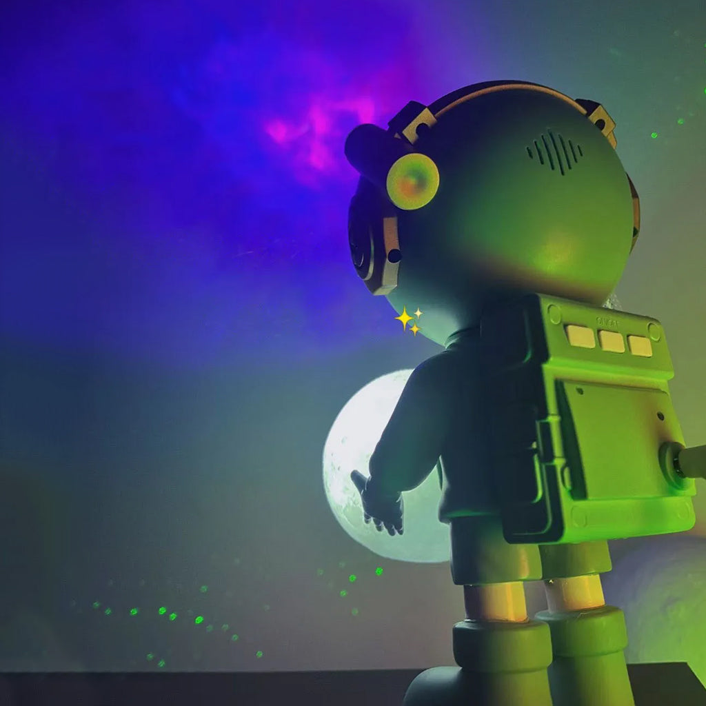 TECPHILE - Astronaut Galaxy Projector with Remote Control