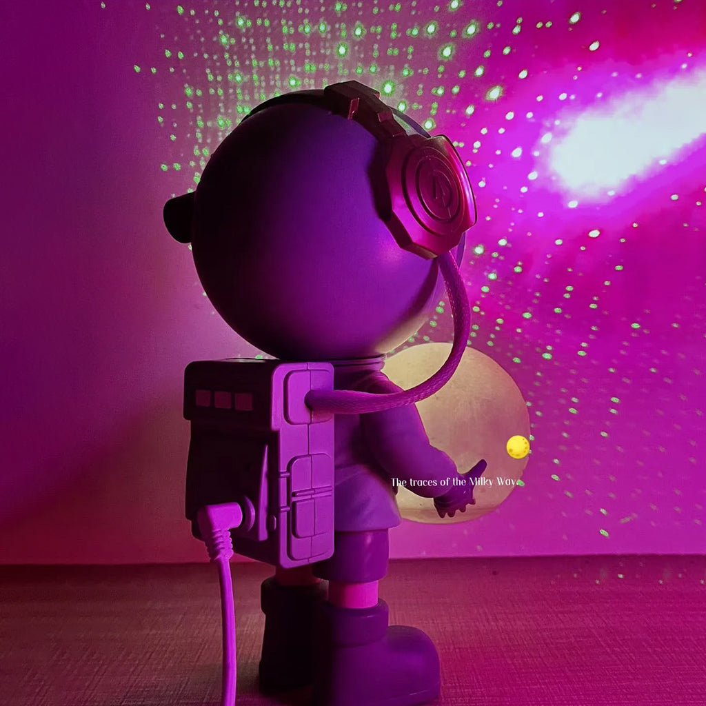 TECPHILE - Astronaut Galaxy Projector with Remote Control