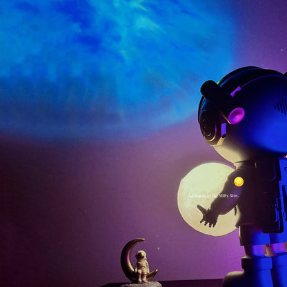 TECPHILE - Astronaut Galaxy Projector with Remote Control