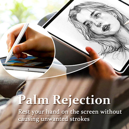 TECPHILE BP20 Pro Stylus Pen features palm rejection for smooth sketching and writing on iPad without accidental touch interference.