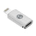 TECPHILE 35W Type-C to Lightning fast charging adapter with PD logo, compact design for efficient power delivery and data transfer.