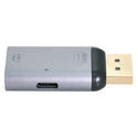 TECPHILE – DisplayPort/Mini DP USB C 4K60Hz 100W Converter - 4