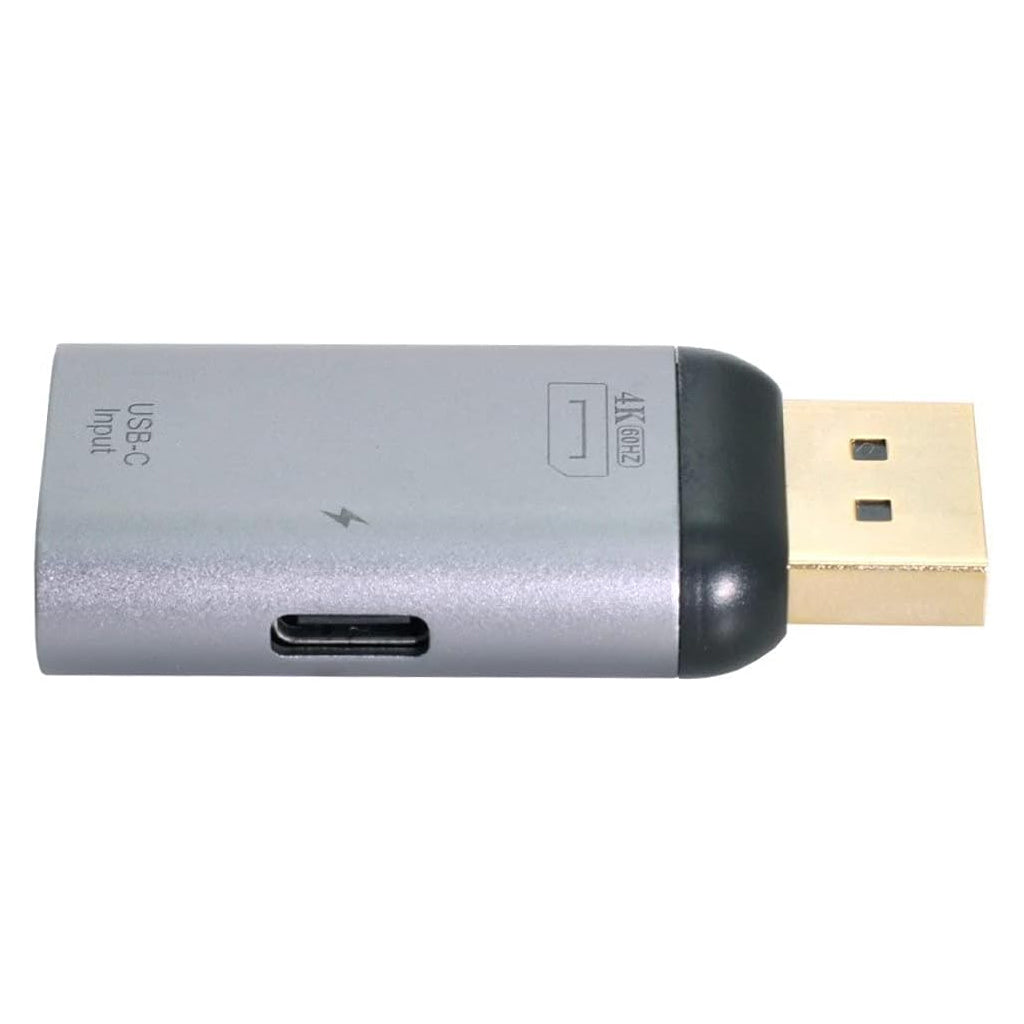  Analyzing image    TECPHILE-CA19-Mini-DP-to-USB-C-4K_60Hz-100W-Converter-Adapter-_4