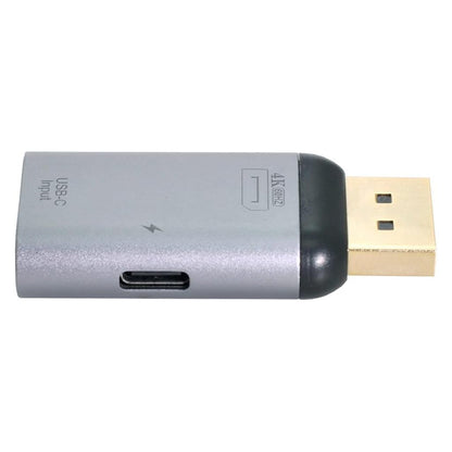  Analyzing image    TECPHILE-CA19-Mini-DP-to-USB-C-4K_60Hz-100W-Converter-Adapter-_4