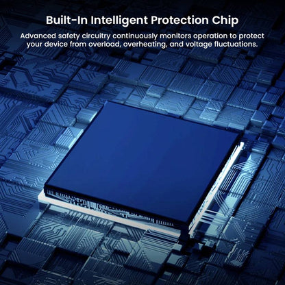 TECPHILE-OTG Igniter Adapter features built-in intelligent protection chip for safe operation, preventing overheating and voltage fluctuations.