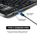 TECPHILE - LX106T Keyboard Case for Lenovo Tab M10 Plus 10.61” - 5