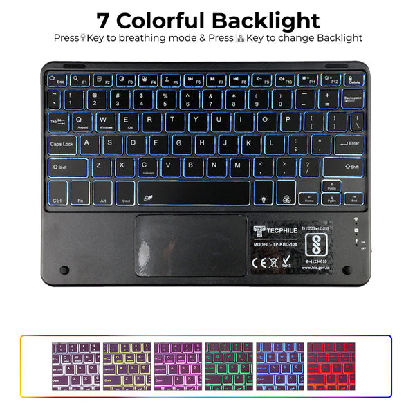 LX115T Keyboard Case for Lenovo Tab P11 Pro/Pad Pro 2 11.5" - 7