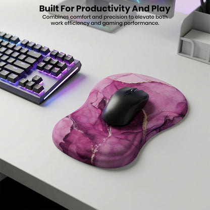 Memory Foam Mouse Pad with Wrist Rest