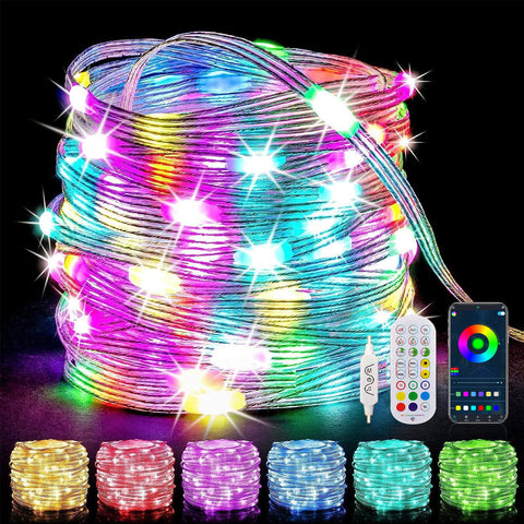 USB Powered Smart Fairy String Lights with Music Sync