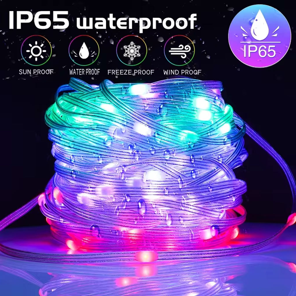 USB Powered Smart Fairy String Lights with Music Sync