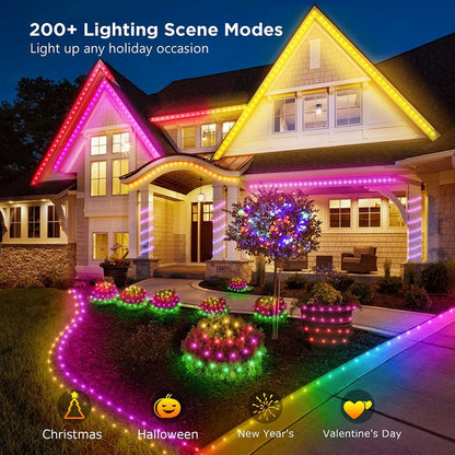 USB Powered Smart Fairy String Lights with Music Sync Light Mode