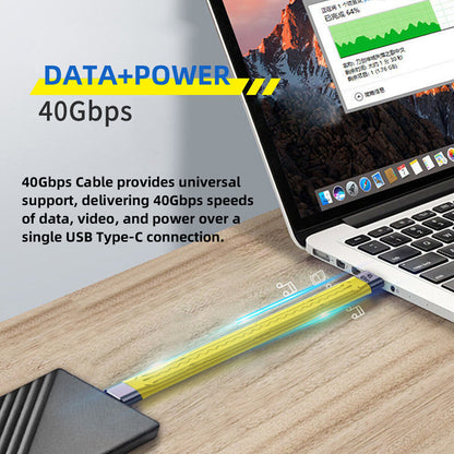 TECPHILE-PD100W-40Gbps-Type-C-Male-to-Type-C-Male-FPC-Cable-Yellow-1-_4