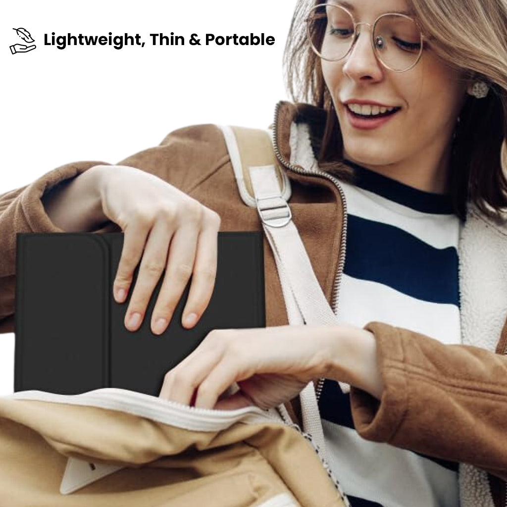 Lightweight and portable PST-M7112 Keyboard Case for Xiaomi Pad 7 / 7 Pro 11.2” easily fits in bags, ideal for travel and daily use.