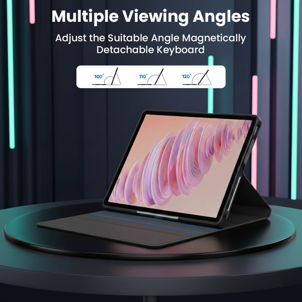 Keyboard Case for Lenovo Tab Plus 11.5” 2024 ZADX0098IN Folio Cover - 13