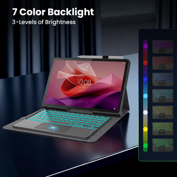 Keyboard Case for Lenovo Tab Plus 11.5” 2024 ZADX0098IN Folio Cover - 3