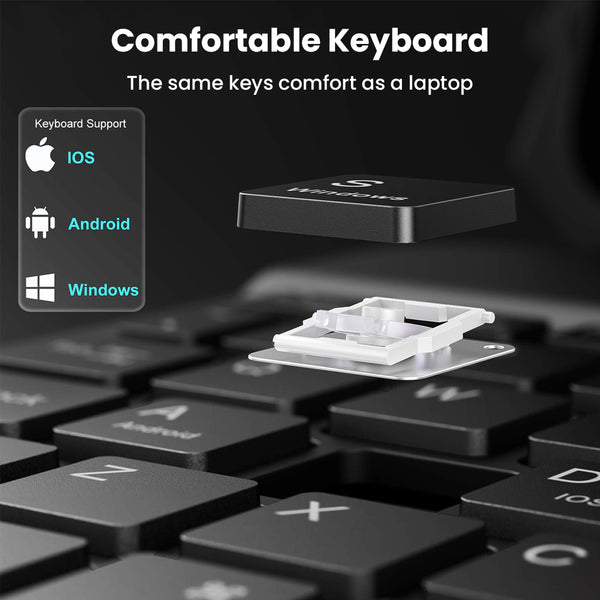 Keyboard Case for Lenovo Tab Plus 11.5” 2024 ZADX0098IN Folio Cover - 7