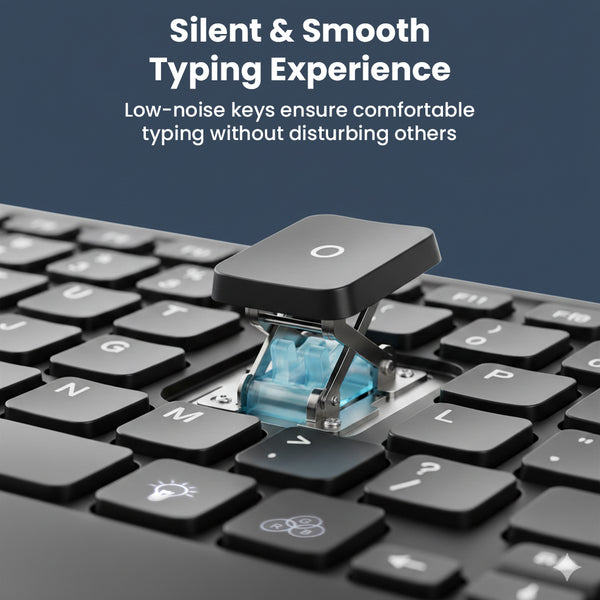 Keyboard Case for Lenovo Tab Plus 11.5” 2024 ZADX0098IN Folio Cover - 10