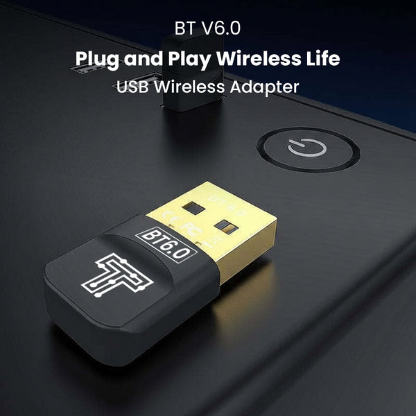 TECPHILE- TP01 Bluetooth 6.0 USB Bluetooth Transmitter - 2