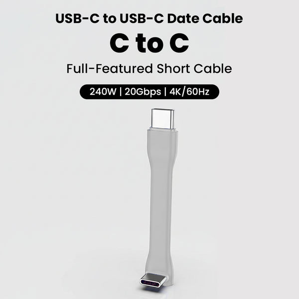 TECPHILE- TP02 240W Type-C to Type-C Fast Charging Cable - 4