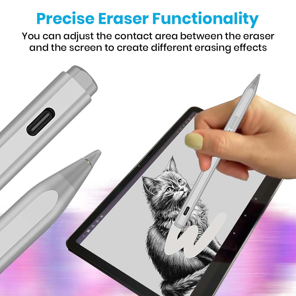 TECPHILE UC10 Stylus Pen for USI With Eraser Function