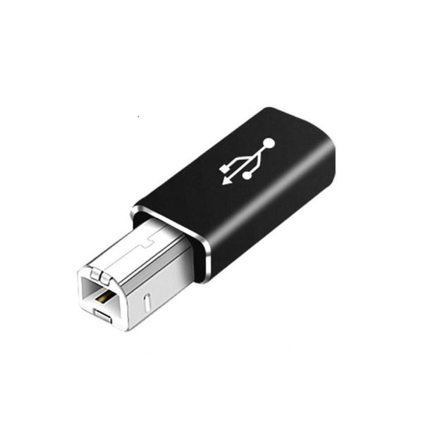 TECPHILE – USB B to USB C Printer Square Port Adapter - 19