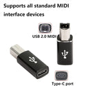 TECPHILE – USB B to USB C Printer Square Port Adapter - 2