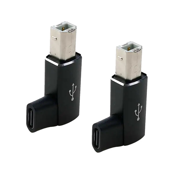 TECPHILE – USB B to USB C Printer Square Port Adapter - 24
