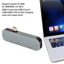 TECPHILE – X5 USB C HUB Multiport Adapter PD 100W - 6