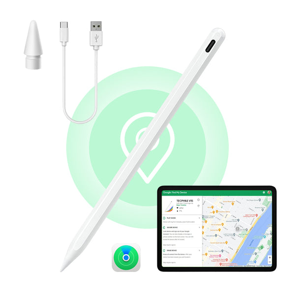 TECPHILE V1S Upgraded iPad Pencil for iPad Pro/ Air 2024