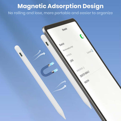 TECPHILE V1S Upgraded Stylus Pen For iPads with Magnetic Adsorption