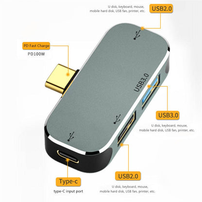 TECPHILE X1 PD100W USB C HUB Multiport Docking Station USB Features 


